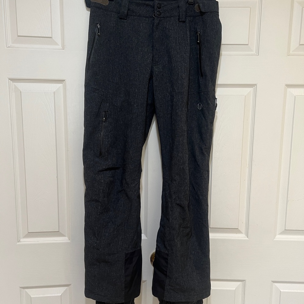 SUNICE MEN GAY LASER WATERPROOF INSULATED OUTDOOR‎ SKI SPORTS SNOW PANTS Medium